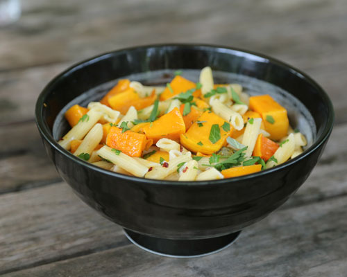 Penne with Roasted Butternut Squash Recipe